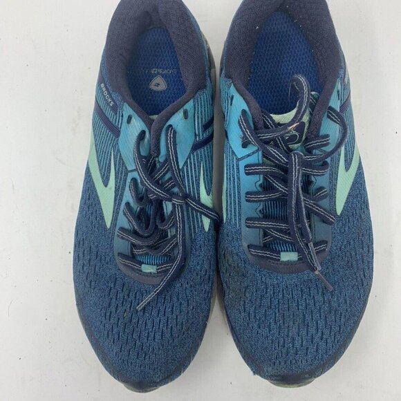 Brooks Adrenaline GTS 18 Women's Running Size 10  Blue Teal - Picture 5 of 6